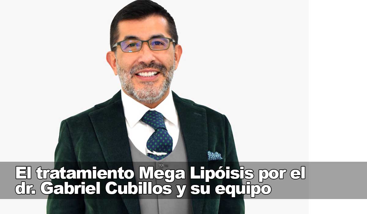 El tratamiento Mega Lipólisis por el dr. Gabriel Cubillos y su equipo interdisciplinario